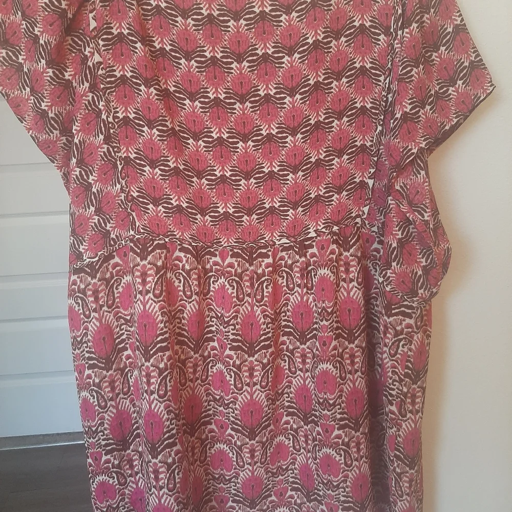 DR 2 Ruffle Sleeve Sleeveless Flowy Summer Shirt XL - Picture 5 of 6